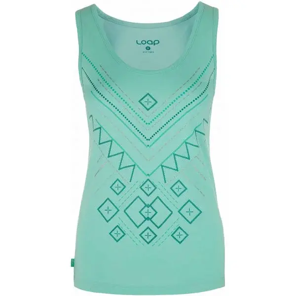 LOAP ASPEN Dámské tílko, světle zelená, velikost