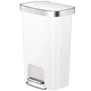 Odpadkový koš Eko Hana 25+25l bílý 625550