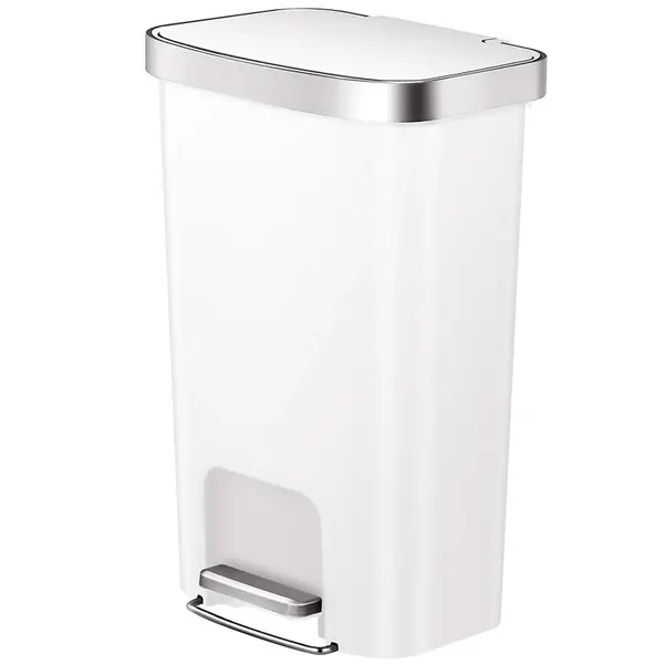 Odpadkový koš Eko Hana 25+25l bílý 625550