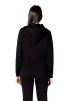 Armani Exchange černá mikina s kapucí