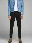 Čierne slim fit rifle Jack & Jones Liam