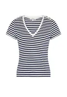 Pruhované tričko s krátkym rukávom