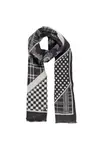 Šál Sandro Ferrone s geometrickým vzorom