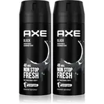 Axe Black Frozen Pear & Cedarwood deodorant a telový sprej výhodné balenie 2 x 150 ml