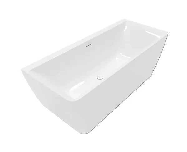 Villeroy & Boch Subway 3.0 - Vana 180x80 cm, SilentFlow, Quaryl, Stone White UBQ180SBW9CS00TVRW