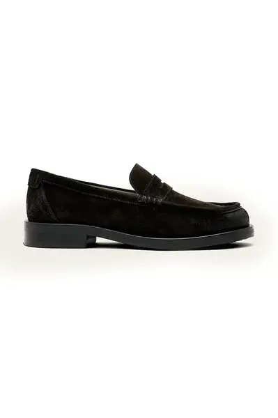 AllSaints  Semišové mokasíny  Bloom Suede Loafer