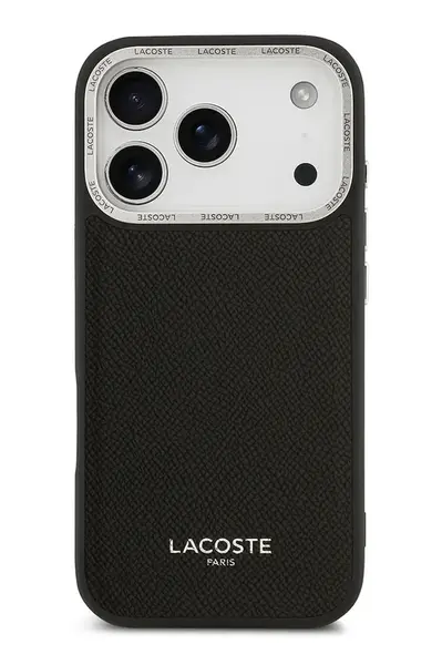 Pouzdro na telefon s vestavěným magnetickým kroužkem Lacoste MagSafe iPhone 17 Pro