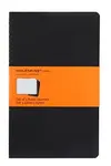 Sešity MOLESKINE 3 ks linkované černé L