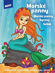 Omalovánky MFP A4 Mořská panna 4 210x276mm/32