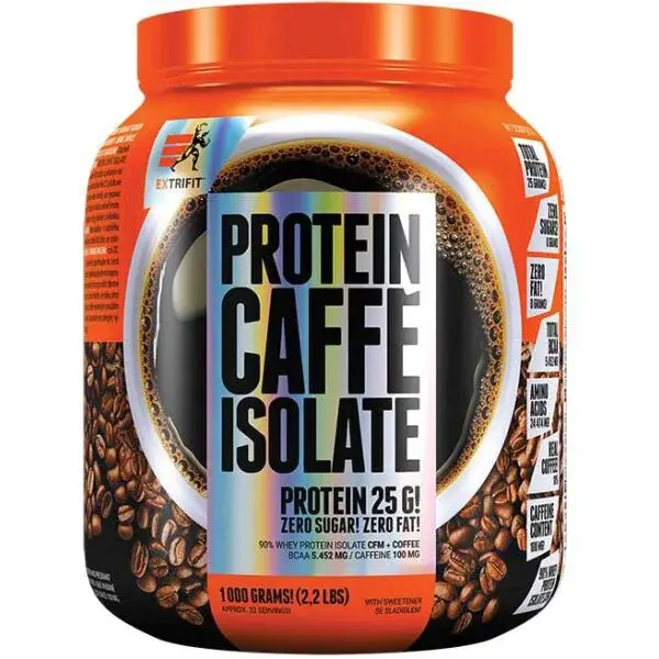 EXTRIFIT PROTEIN CAFFE ISOLATE 1000 G Protein, , velikost 1 KG
