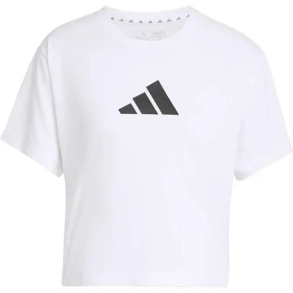adidas WE BL TEE Dámské sportovní triko, bílá, velikost
