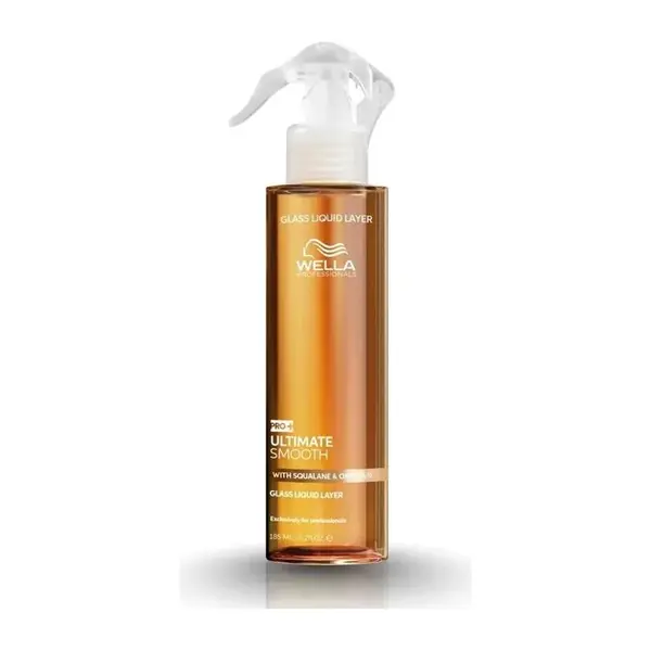 Wella Professionals Ultimate Smooth Glass Liquid Layer bezoplachové sérum na uhladenie vlasov 185ml