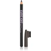 MAYBELLINE NEW YORK Quick Shaper precizní tužka na obočí s kartáčkem odstín 06 Black Brown 1 ks