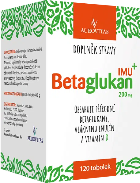 BETAGLUKAN IMU 200 mg 120 tobolek