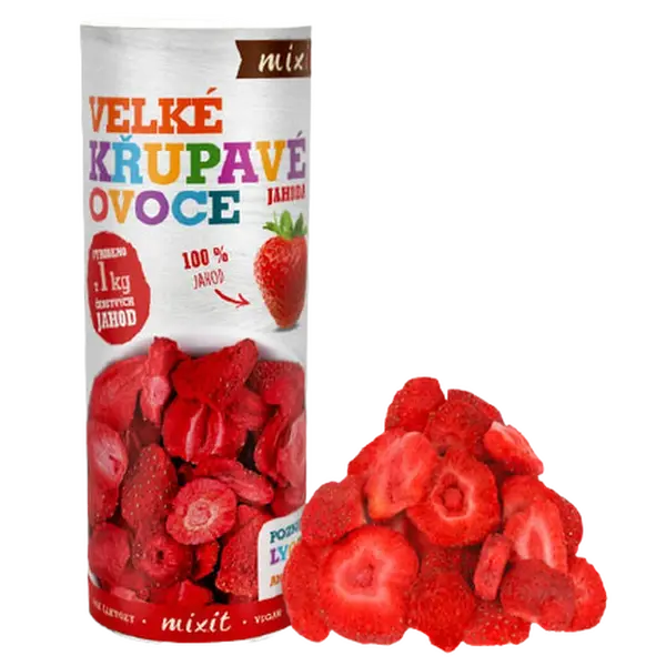 MIXIT Velká křupavá jahoda 100 g
