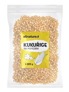 ALLNATURE Kukuřice na popcorn 1000 g