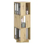 Otočný regál Tower, dub artisan