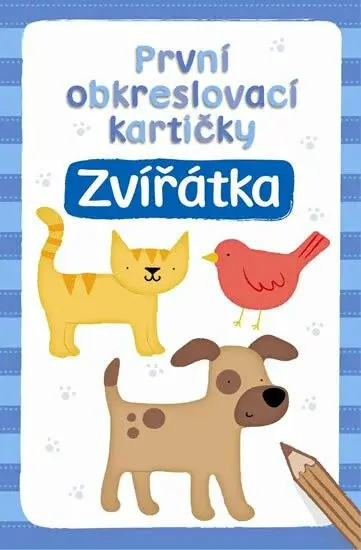 První obkreslovací kartičky – Zvířátka (poškozená)
