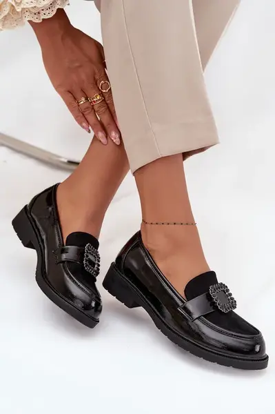 Dámske mokasíny S. Barski s ozdobnou prackou