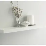 Police na zeď Shelvy 80 cm, bílá lesk