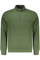 Zelená pánská mikina na zip