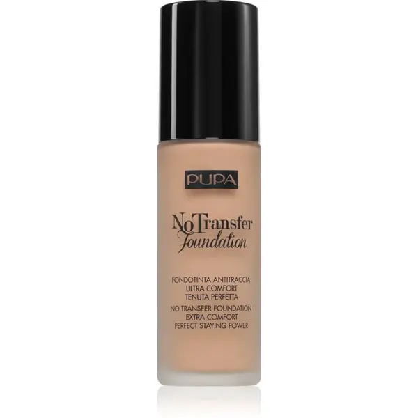 PUPA Milano No Transfer Foundation hydratačný make-up SPF 15 odtieň Medium Beige 30 ml