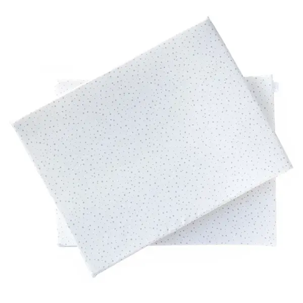 Set mantinelov SOFTELLO MAXI - biela bodka