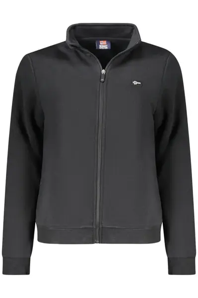 Černá mikina na zip