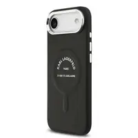 Zadní kryt Karl Lagerfeld PU RSG Logo MagSafe pro Apple iPhone Air, černá