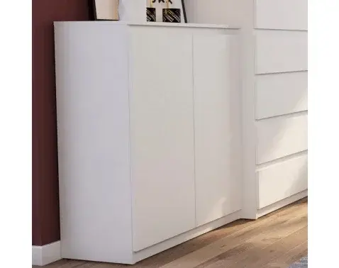 Skříňka Carlos 80 cm, bílá
