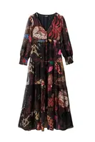 Desigual vzorované maxi šaty