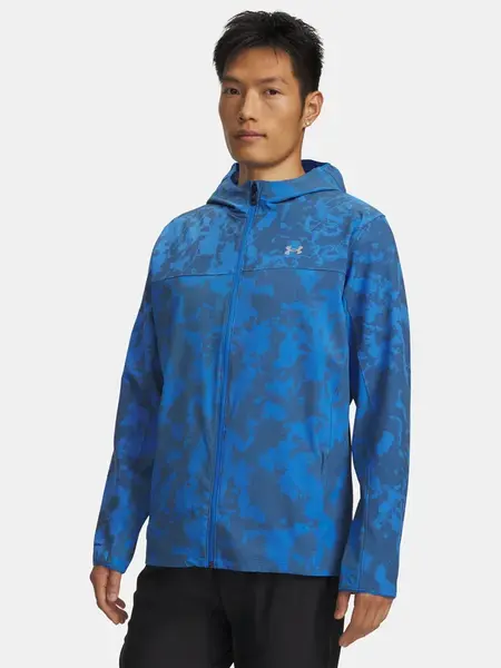 Men's Under Armour UA Velociti Pro Storm Jacket-BLU - Mens
