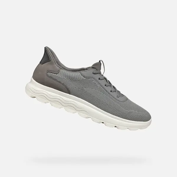 Dark grey men's sneakers Geox Spherica Plus - Men's
