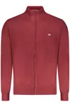 NORWAY 1963 MEN'S RED CARDIGAN