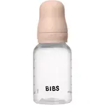 BIBS Anti-Colic Baby Bottle Latex antikoliková láhev s kaučukovou savičkou Blush 150 ml