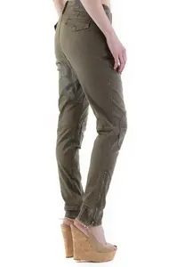 Dámske jednofarebné nohavice