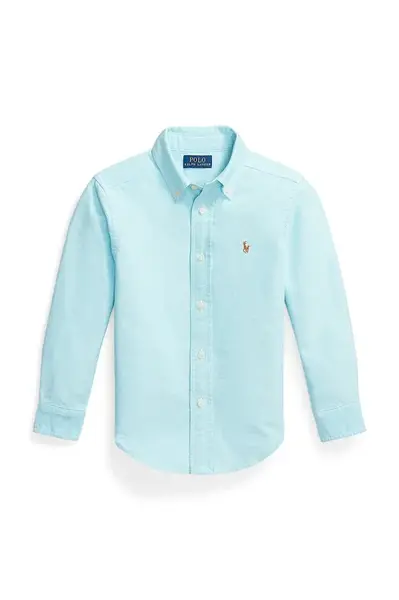 Dětská bavlněná košile Polo Ralph Lauren