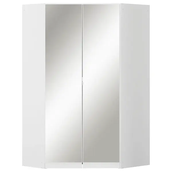 Rauch Möbel ROHOVÁ ŠATNÍ SKŘÍŇ, bílá, 117/197/104 cm