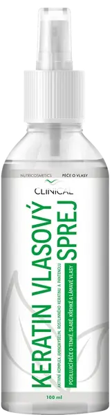 CLINICAL NUTRICOSMETICS Keratín vlasový sprej 100 ml