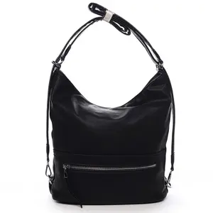 Dámská kabelka batoh černá - Romina Nikka