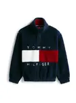 TOMMY HILFIGER Mikina 'Heritage'  námornícka modrá / červená / biela
