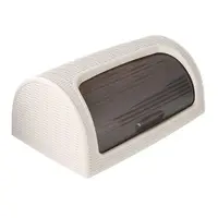 Chlebník rattan 41,7x26,9x18,1 beż