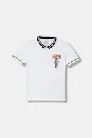 Bavlněné polo tričko Guess