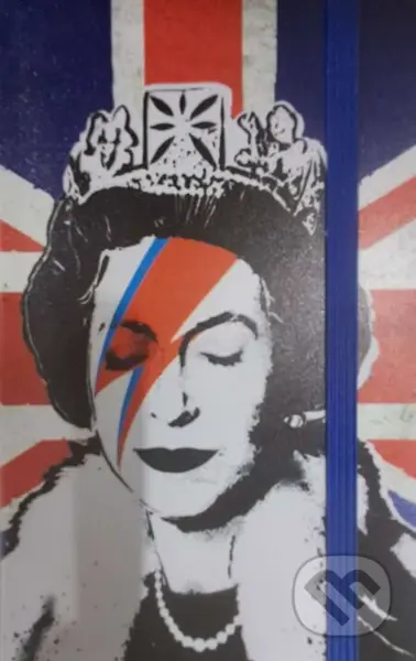 Banksy Stardust Queen A6 (A6 poznámkový blok)