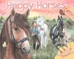 Happy Horses - Create your (Kreatívny zošit s nálepkami „Vytvor si svoj vlastný svet koní“)