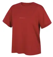 Husky Tee Stamp L XL, red Dámské bavlněné triko