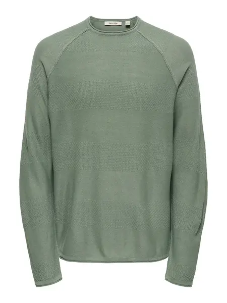 Only & Sons Sveter  nefritová