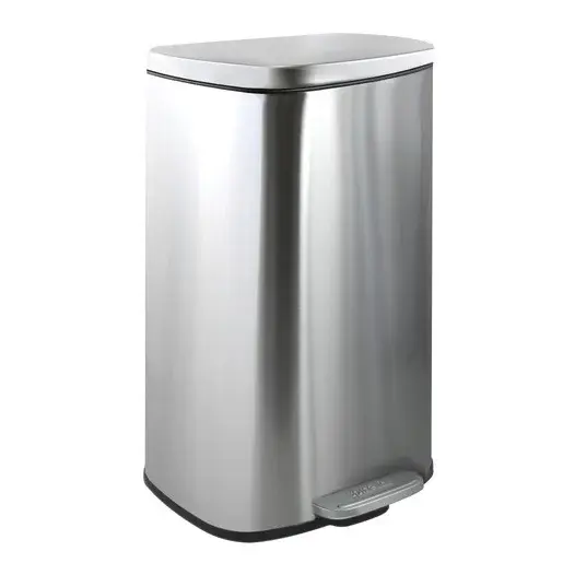 Spirella Spirella pedálový odpadkový kôš akira kartáčovaná nerez oceľ soft-close 50 l 10.21574