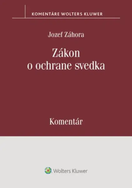 Zákon o ochrane svedka - Jozef Záhora