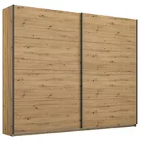 Rauch Möbel SKŘÍŇ S POSOUVACÍMI DVEŘMI, dub artisan, 226/210/62 cm